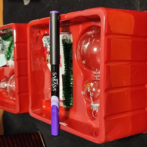 Glass Snowman Ornament Kit, New with Bonus gift - Picture 13 of 13